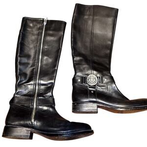 Vince Camuto 9.5 Women's Black Western Riding Boots Shoe 9 1/2